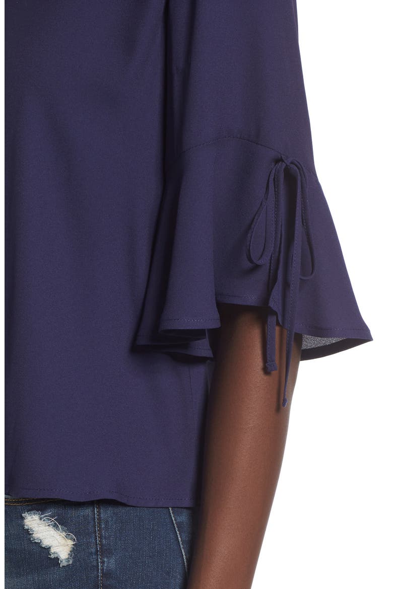 Bell Sleeve Tee, Alternate, color, ECLIPSE