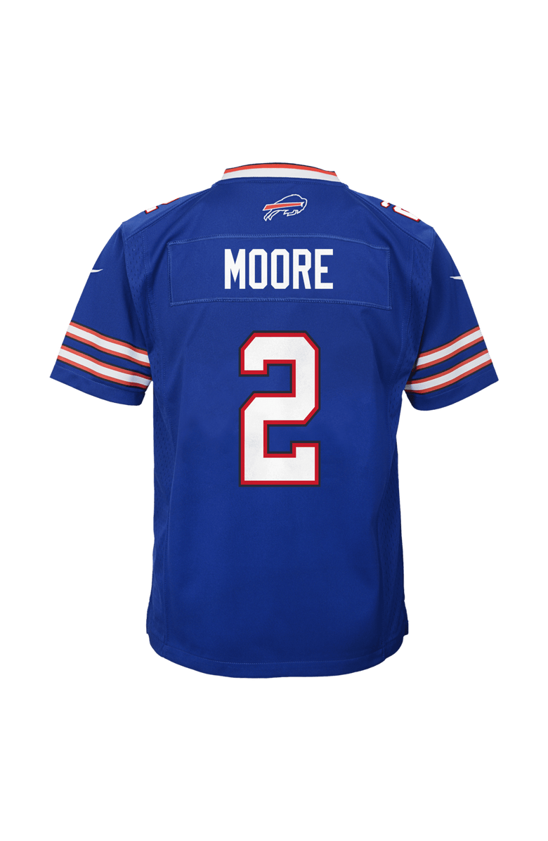 Nike Youth Nike D.J. Moore Blue Buffalo Bills Game Jersey, Alternate, color, Blue