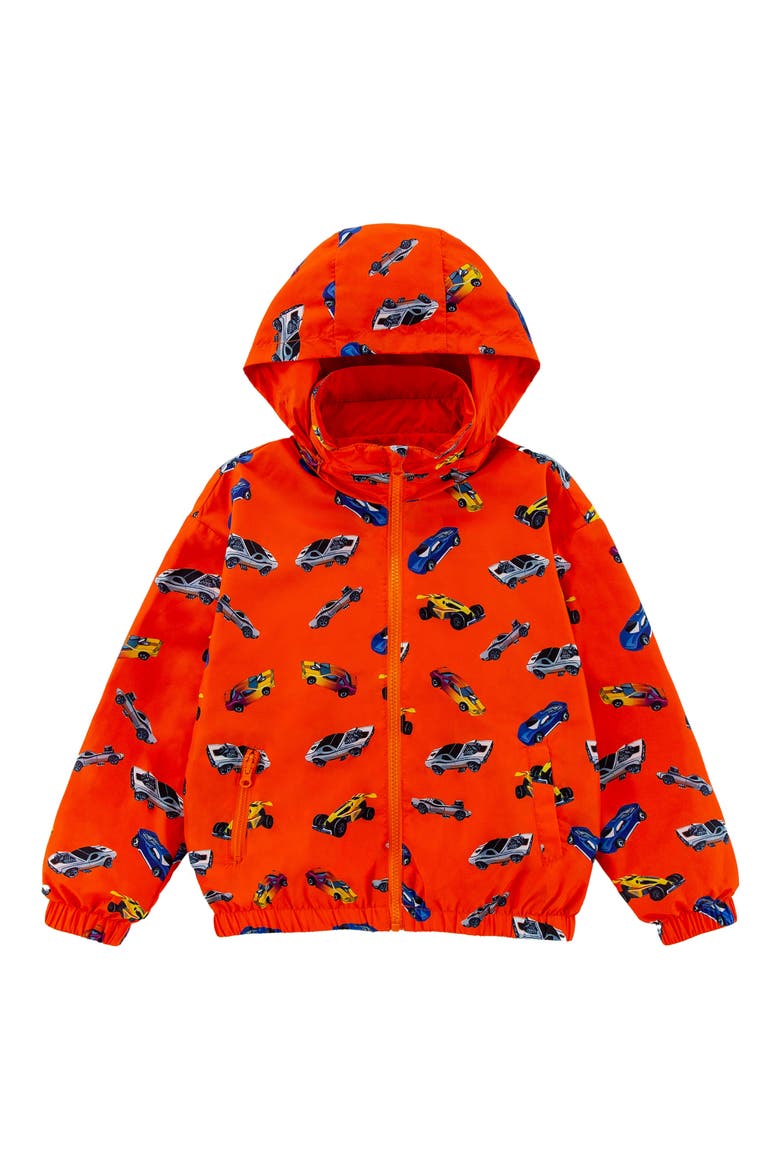 Kids' Max Rain Water Repellent Reversible Windbreaker, Main, color, ORANGE