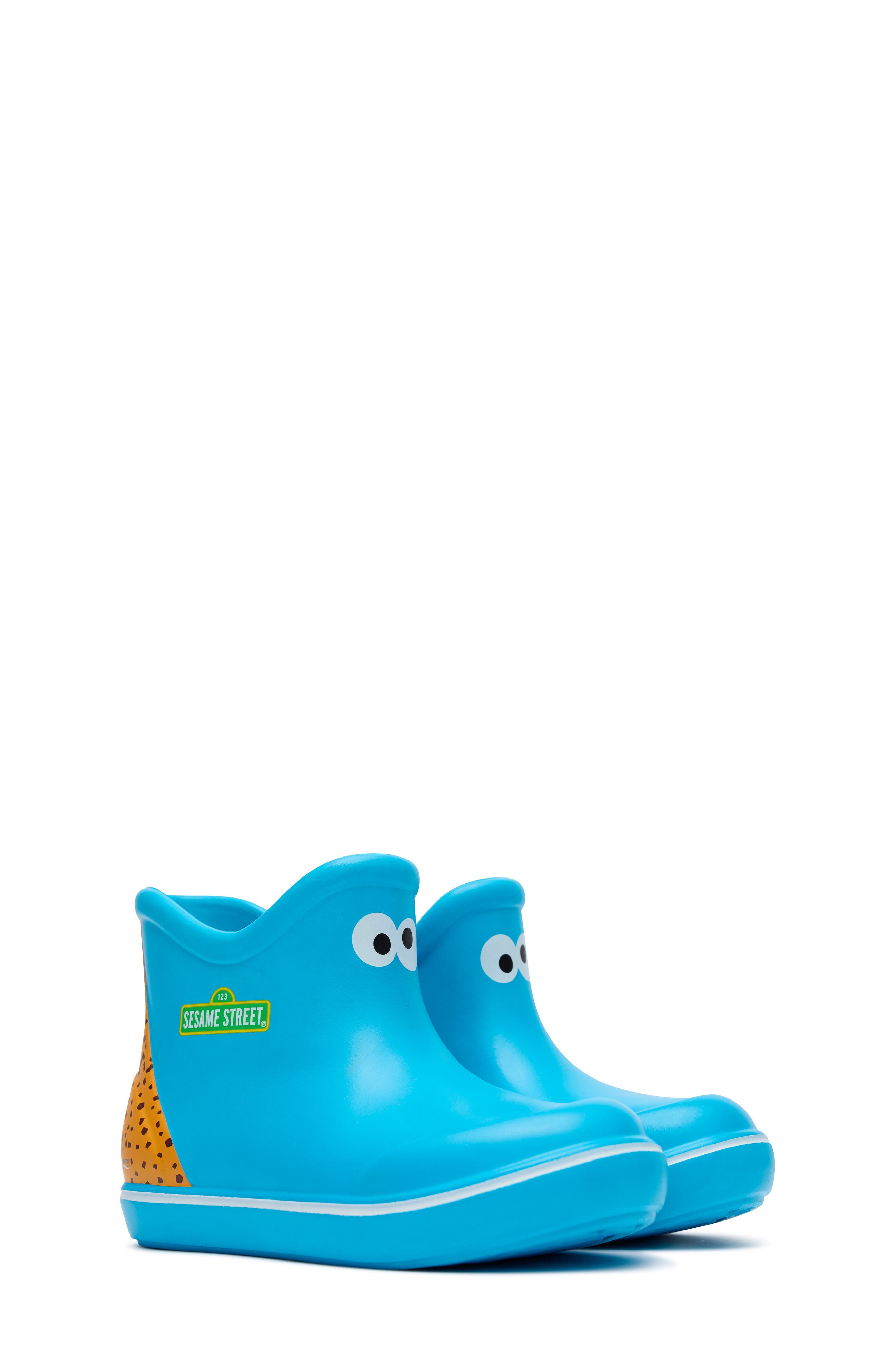 XTRATUF Sesame Street Tufs Ankle Deck Boot, Alternate, color, Cookie Monster Blue