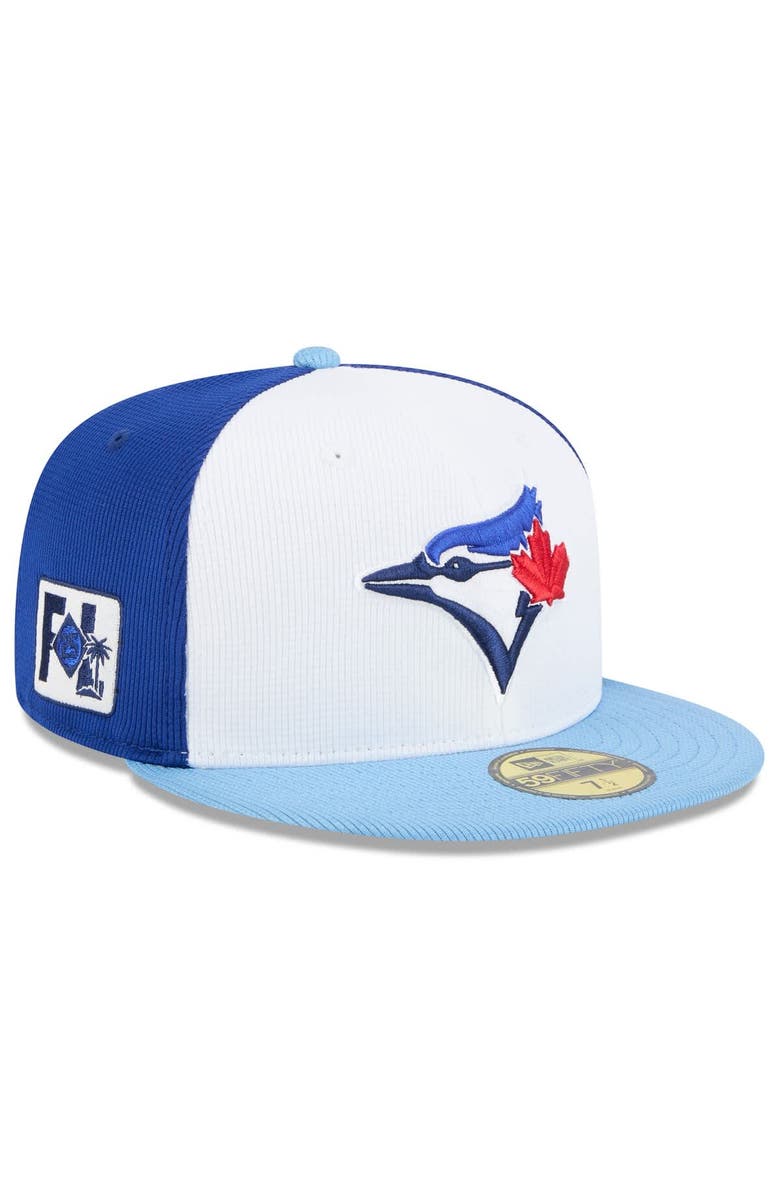 New Era Men's New Era Royal/Powder Blue Toronto Blue Jays 2025 Spring Training 59FIFTY Fitted Hat, Main, color,