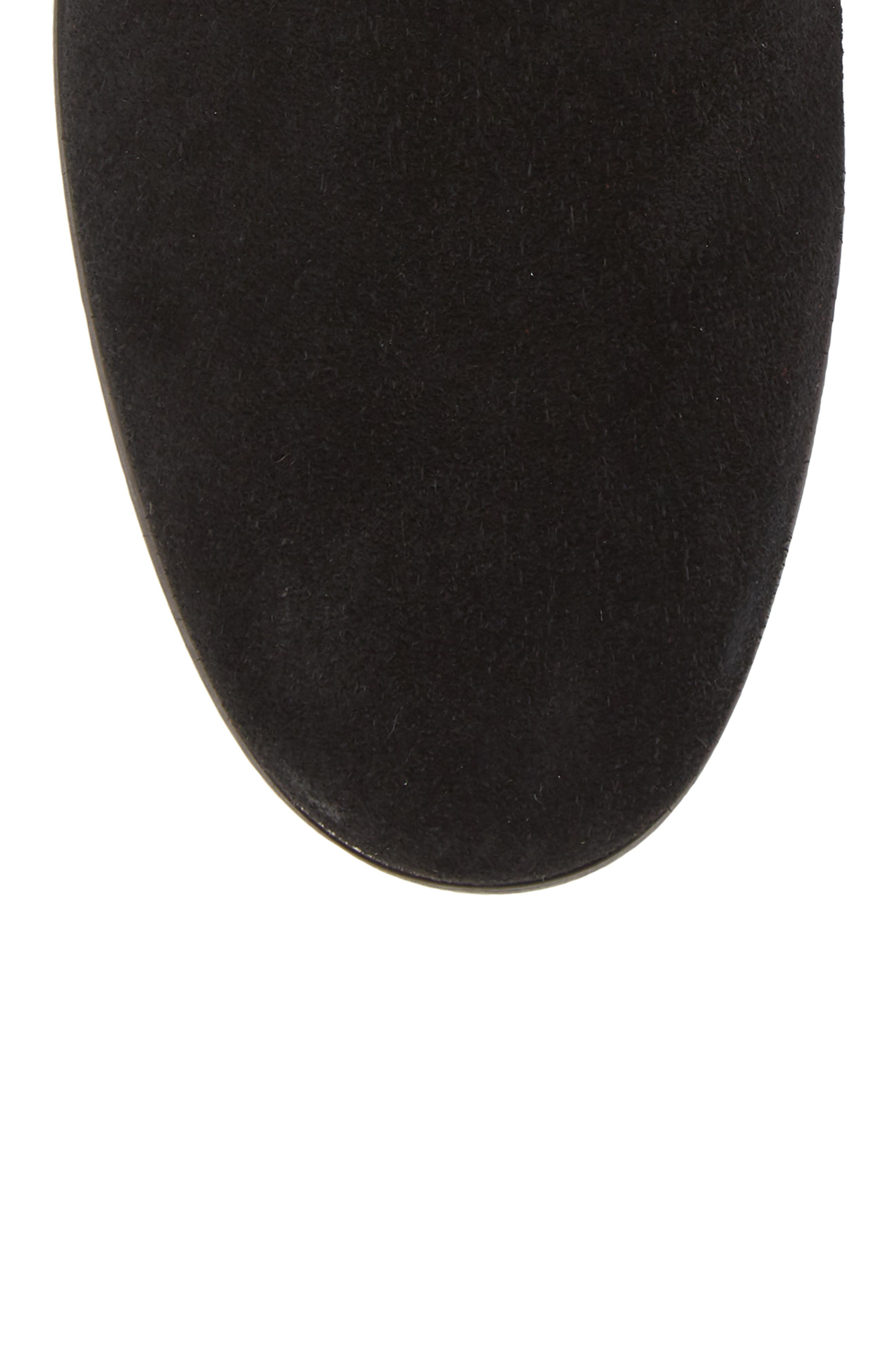 Shoe The Bear Dev Chelsea Boot, Alternate, color, Black Suede