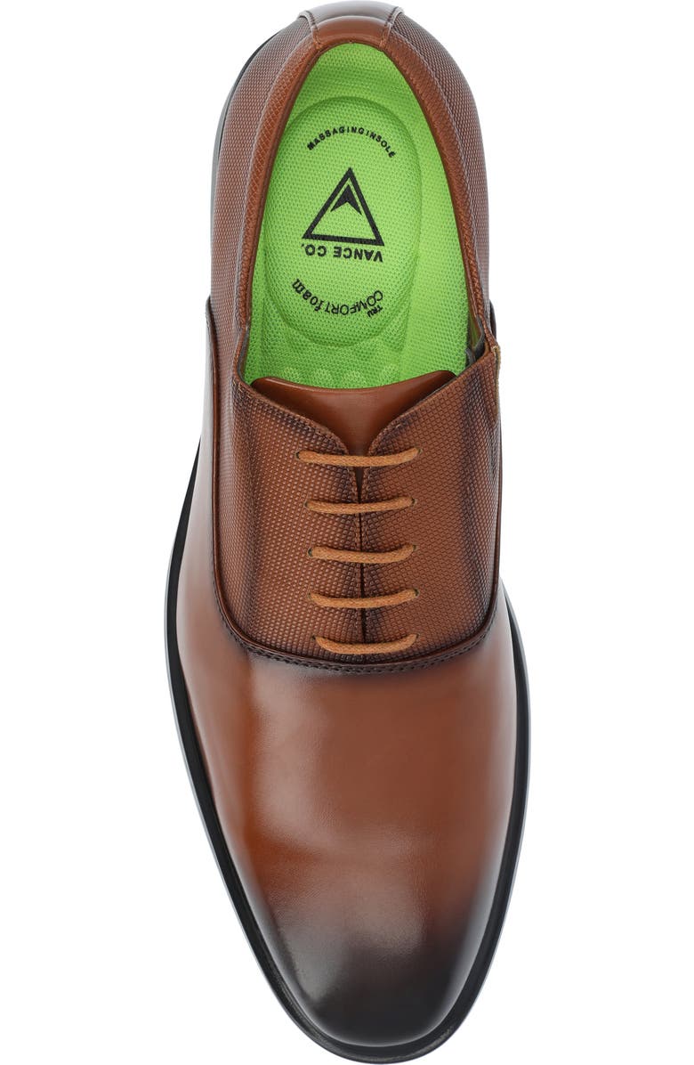 VANCE CO Vincent Vegan Leather Plain Toe Oxford, Alternate, color,