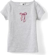 Cotton On Kids Kid's Fitted Short Sleeve Essential Boat Neck Tee