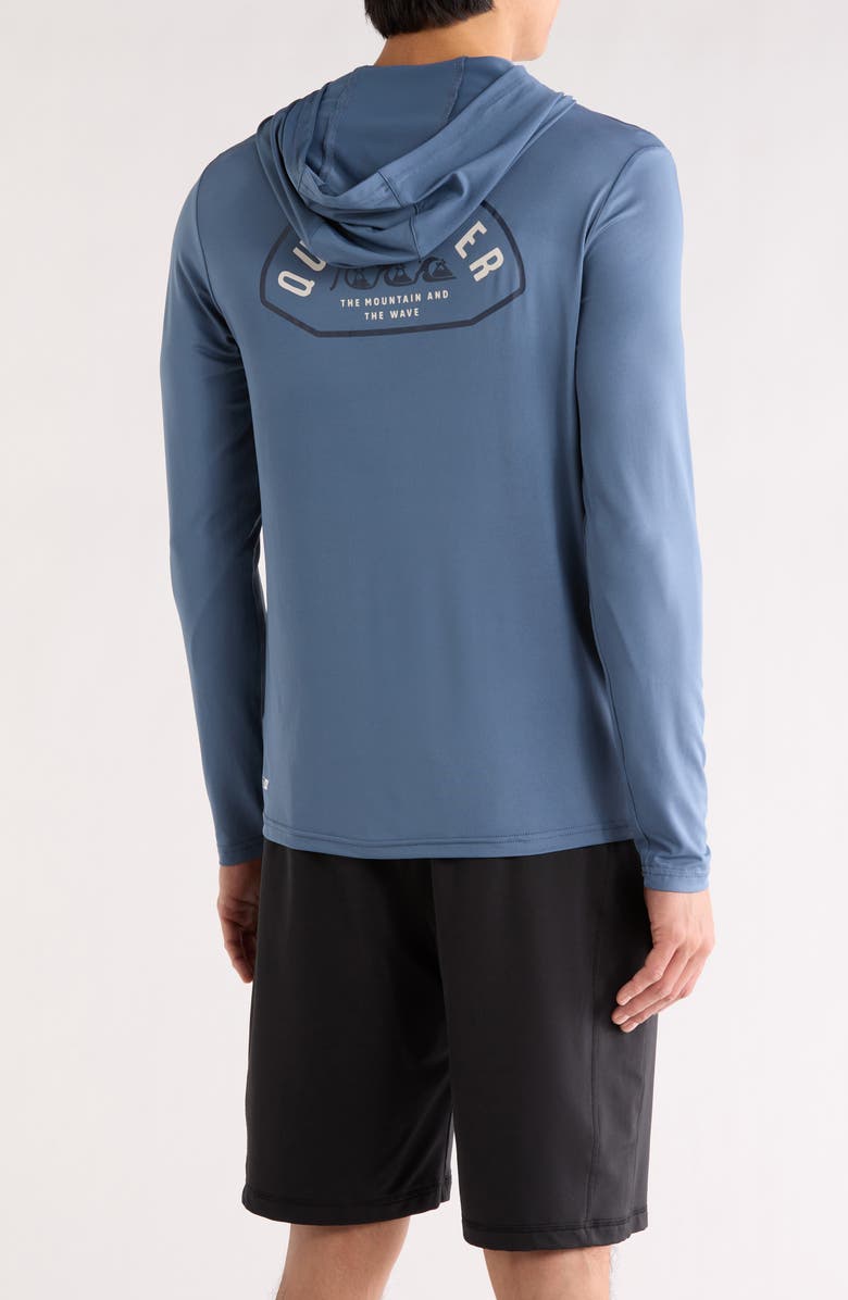 Quiksilver Lookup UPF 50+ Hooded Rashguard, Alternate, color, 