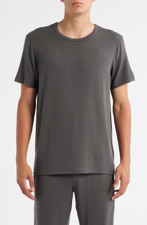 Daniel Buchler Modal Blend Pajama T-shirt In Gray