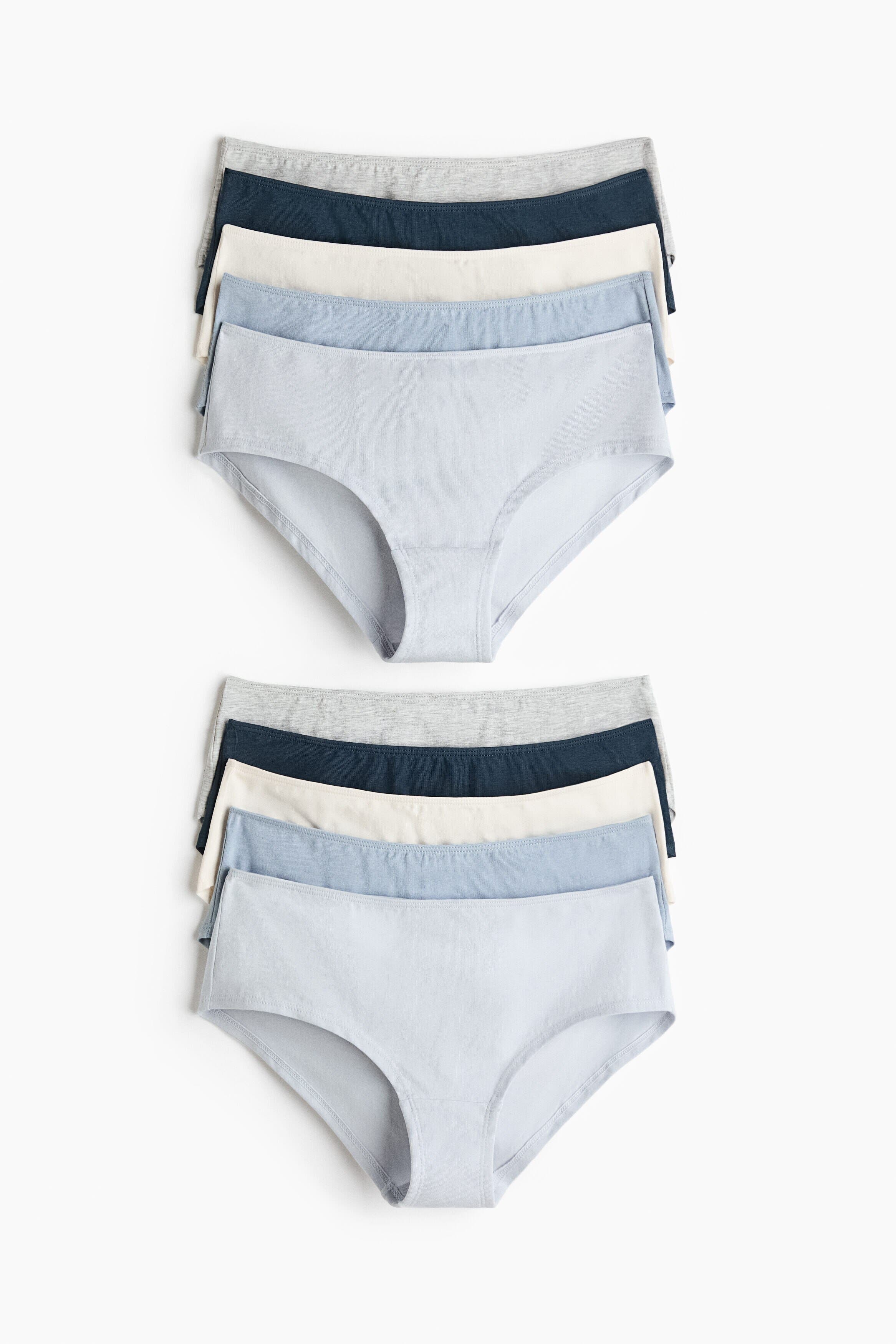 selected Dusty blue/light gray melange