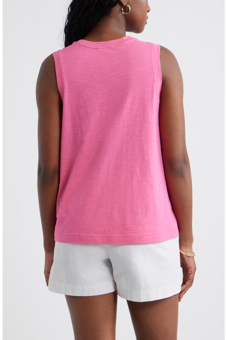 Swing Sleeveless Top, Alternate, color, PINK SHOCK