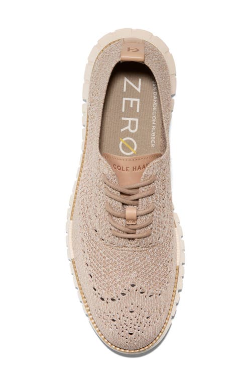 Cole Haan Zerogrand Remastered Stitchlite™ Wingtip Oxford In Amphora/birch/ivory