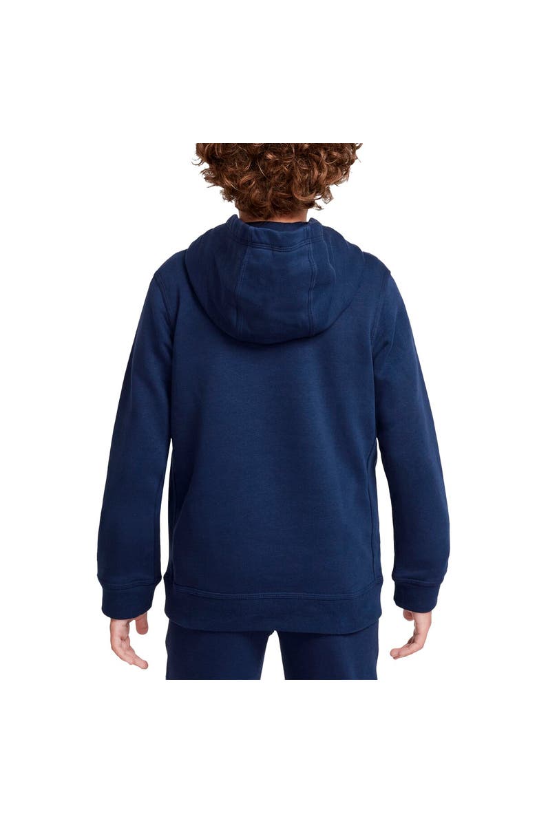Nike Youth Nike Navy Chelsea Club Pullover Hoodie, Alternate, color, Navy