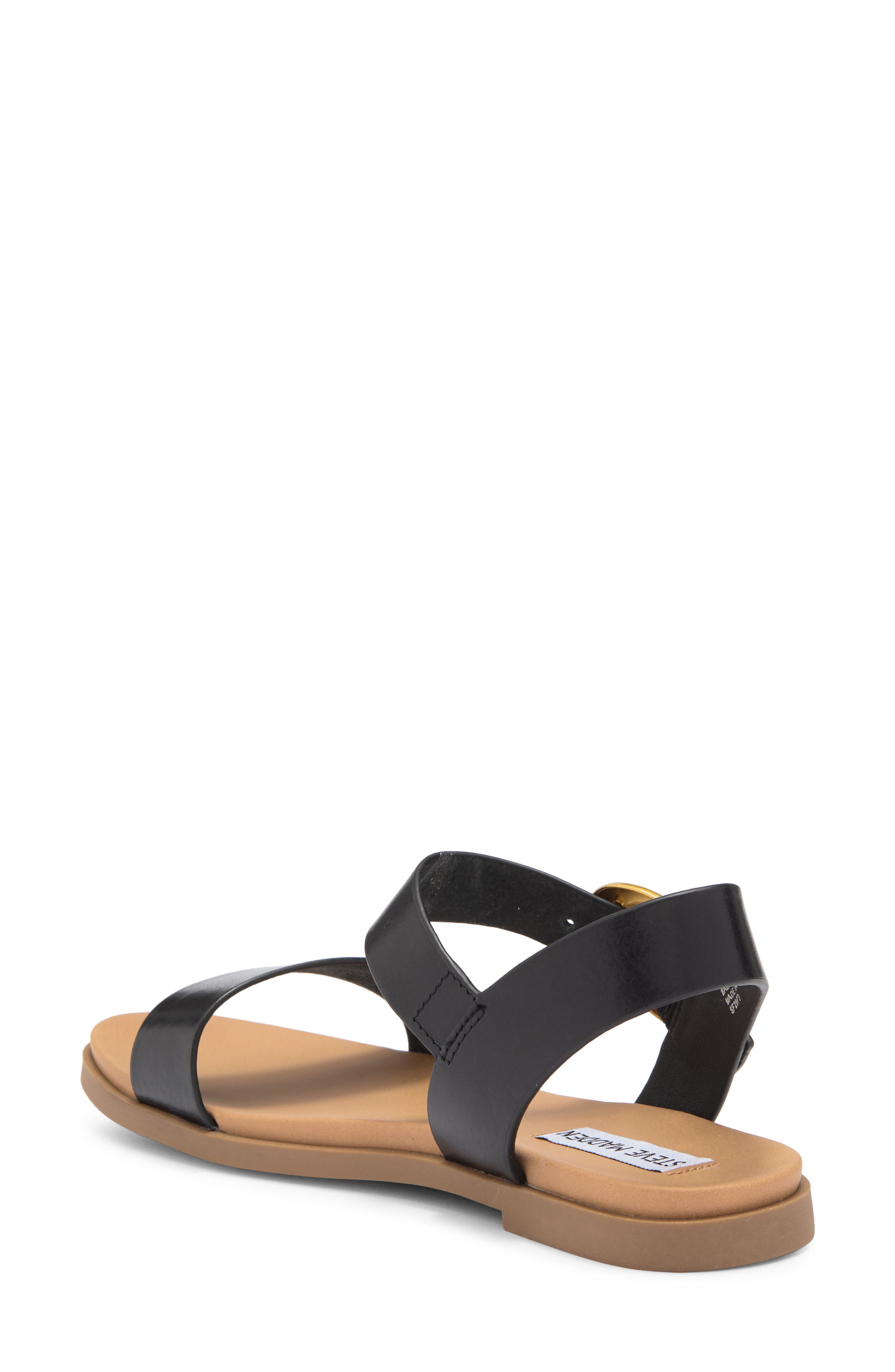 Steve Madden Tacee Sandal, Alternate, color, Black Leather