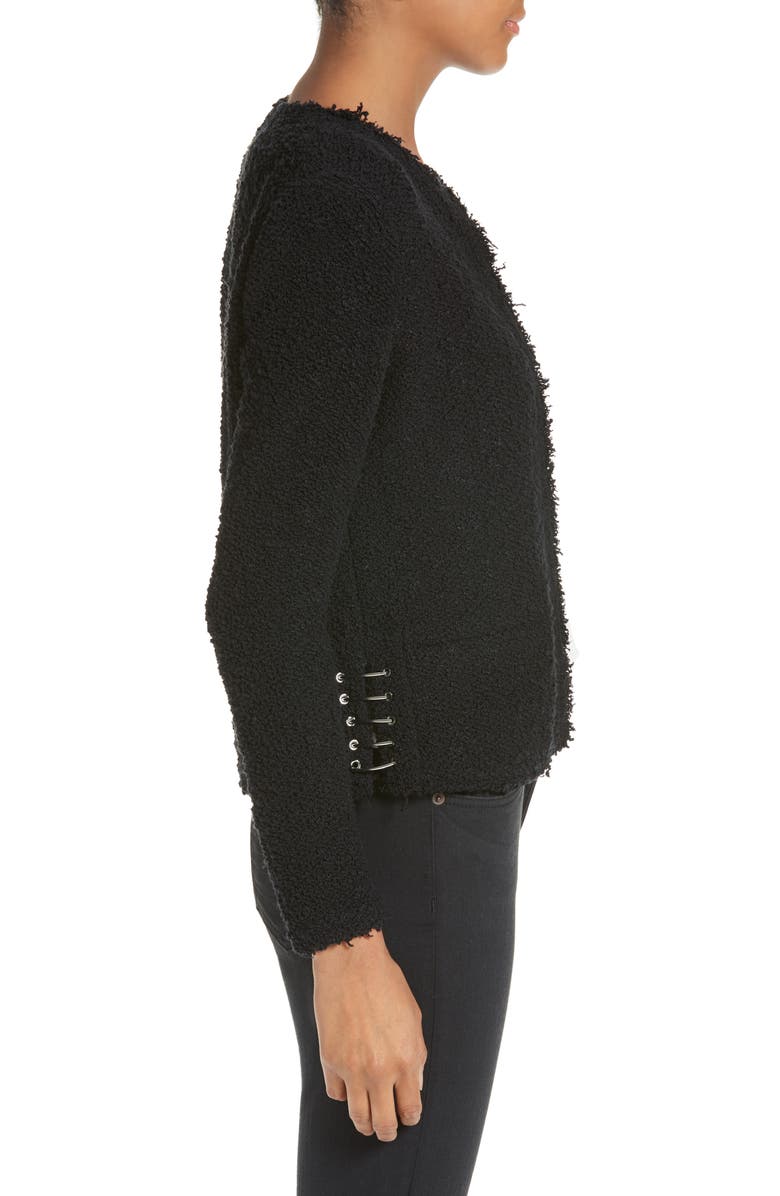 IRO Bouclé Jacket, Alternate, color, 