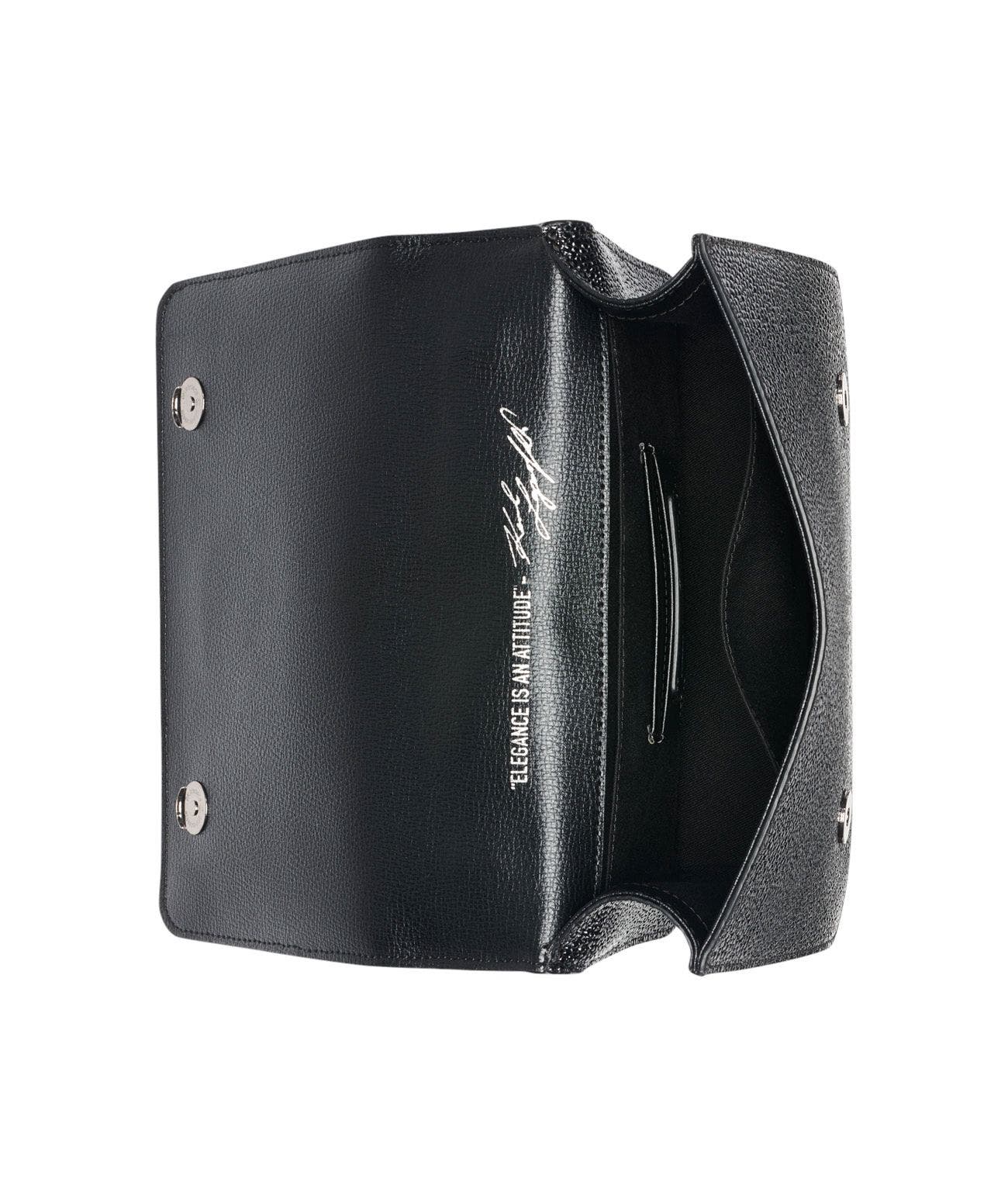 KARL LAGERFELD PARIS Simone Crossbody, Alternate, color, Black