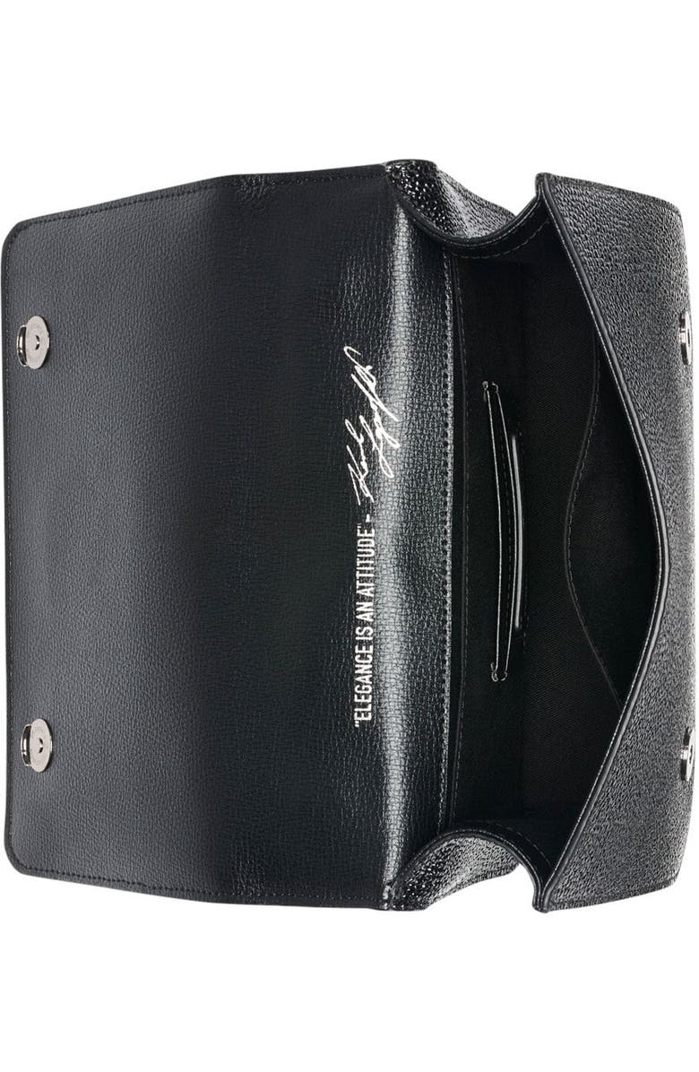 KARL LAGERFELD PARIS Simone Crossbody, Alternate, color, Black