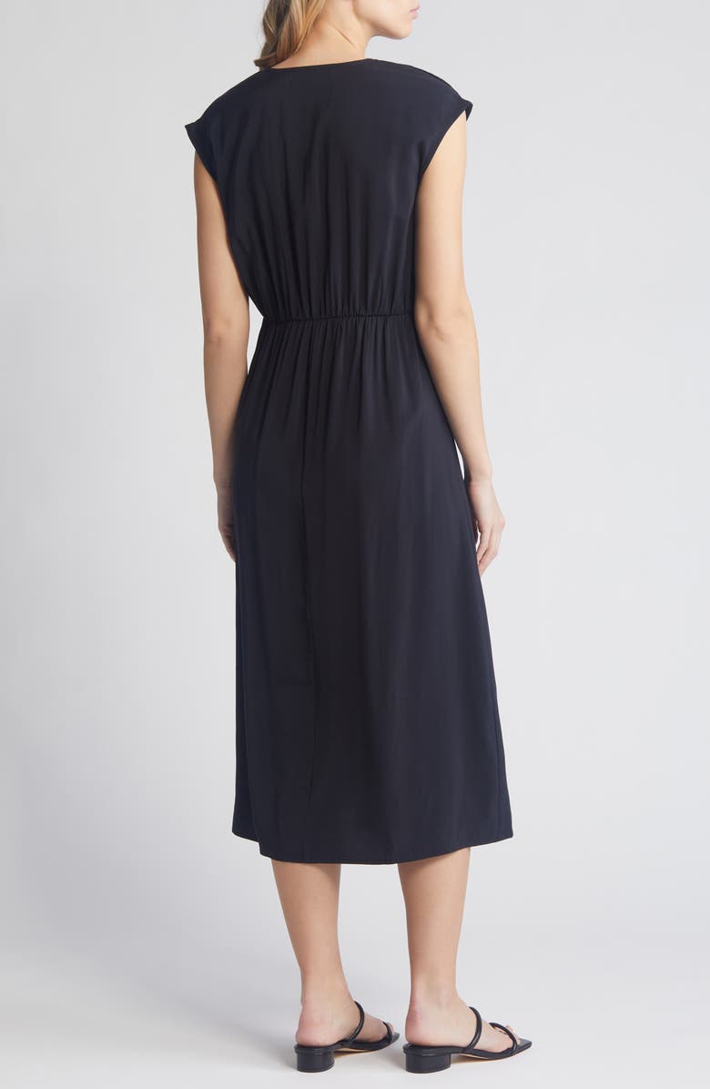 Julia Jordan Tie Waist Midi Dress, Alternate, color, 