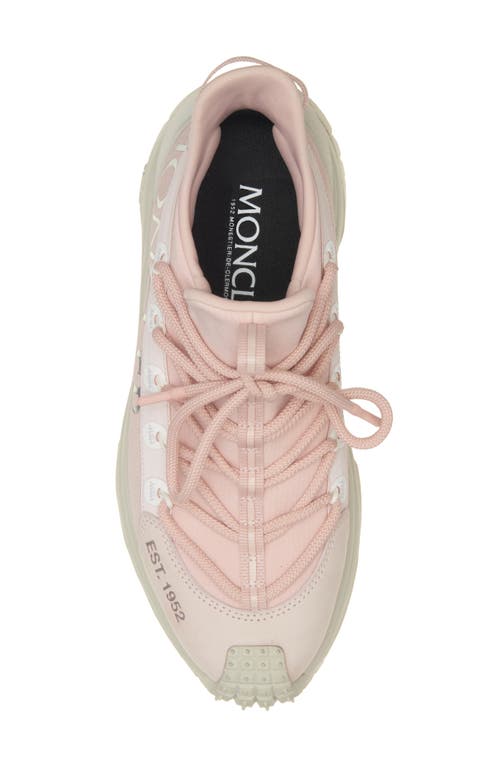 Shop Moncler Trailgrip Lite 2 Hiking Sneaker In Rose Quicksand