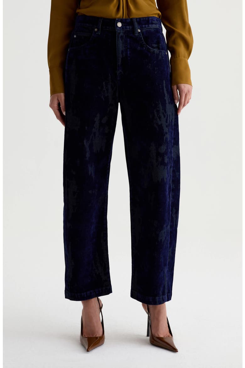 Hattie High Waist Ankle Wide Barrel Leg Jeans, Main, color, BALLROOM