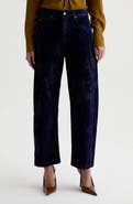 AG Hattie High Waist Ankle Wide Barrel Leg Jeans