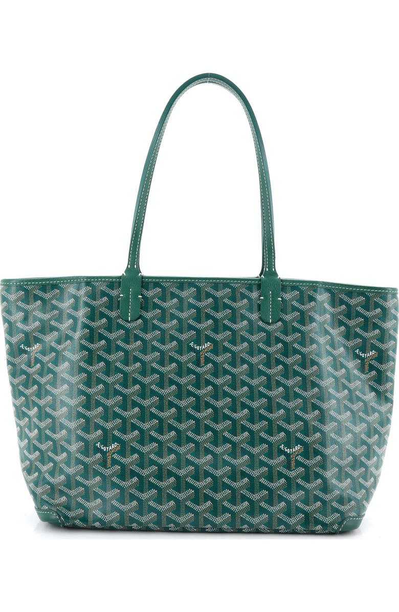 Pre-Owned Goyard Artois Tote Coated Canvas PM, Alternate, color, Green