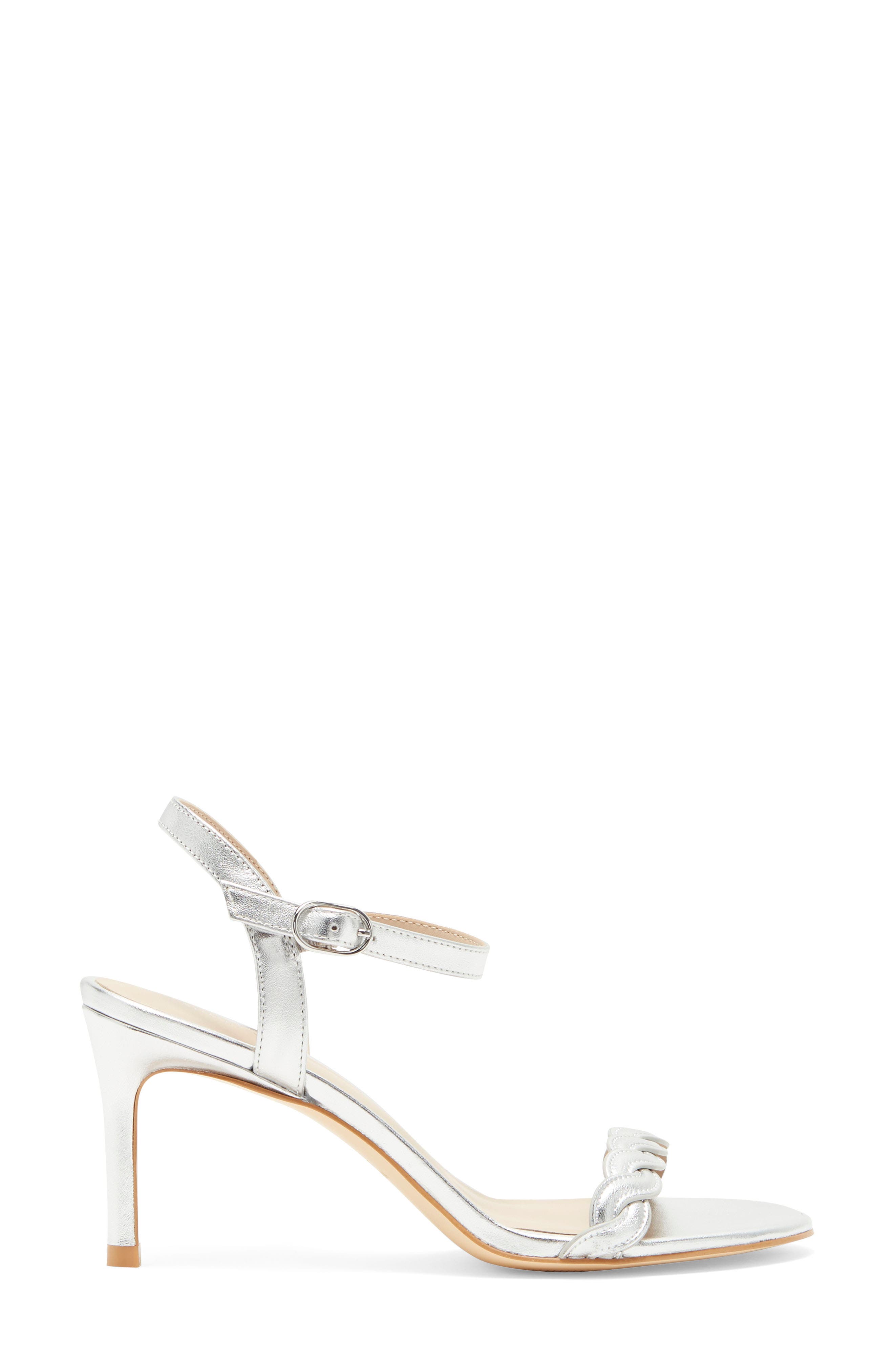 Stuart Weitzman Twistie Stiletto 75 Sandal, Alternate, color, 