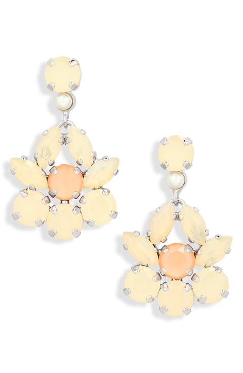 Heartbloom Drop Earrings