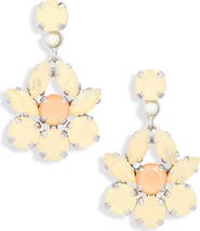 Simone Rocha Heartbloom Drop Earrings