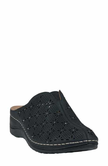 GC SHOES Vale Laser Cut Wedge Mule