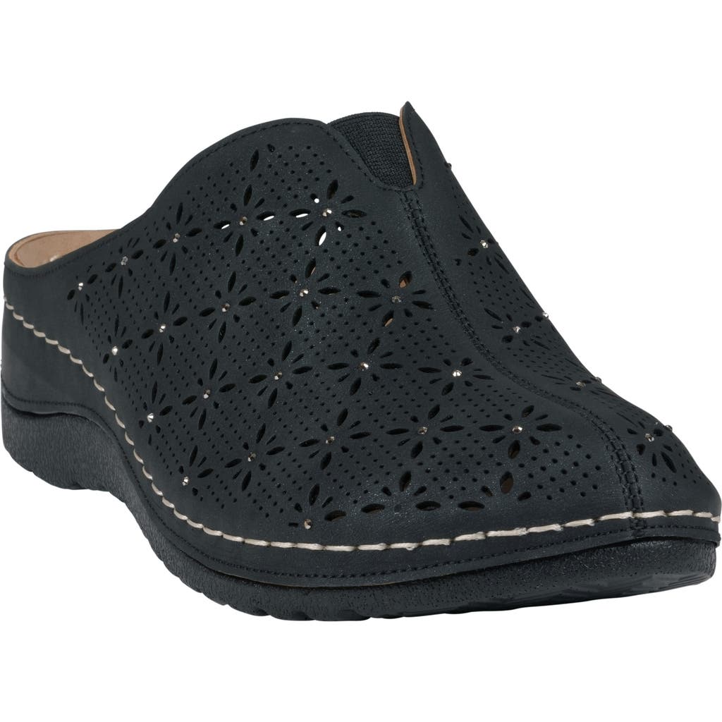 Gc Shoes Vale Laser Cut Wedge Mule In Multi
