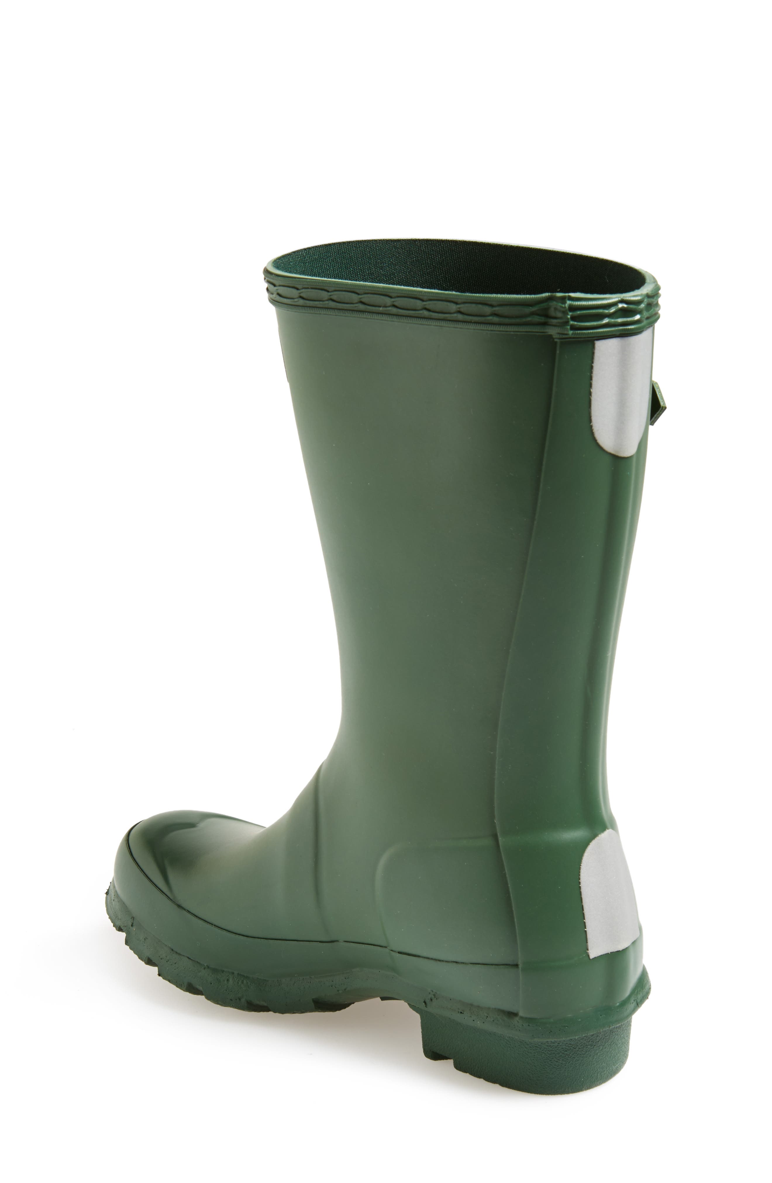 Hunter Kids' Original Rain Boot, Alternate, color, Hunter Green