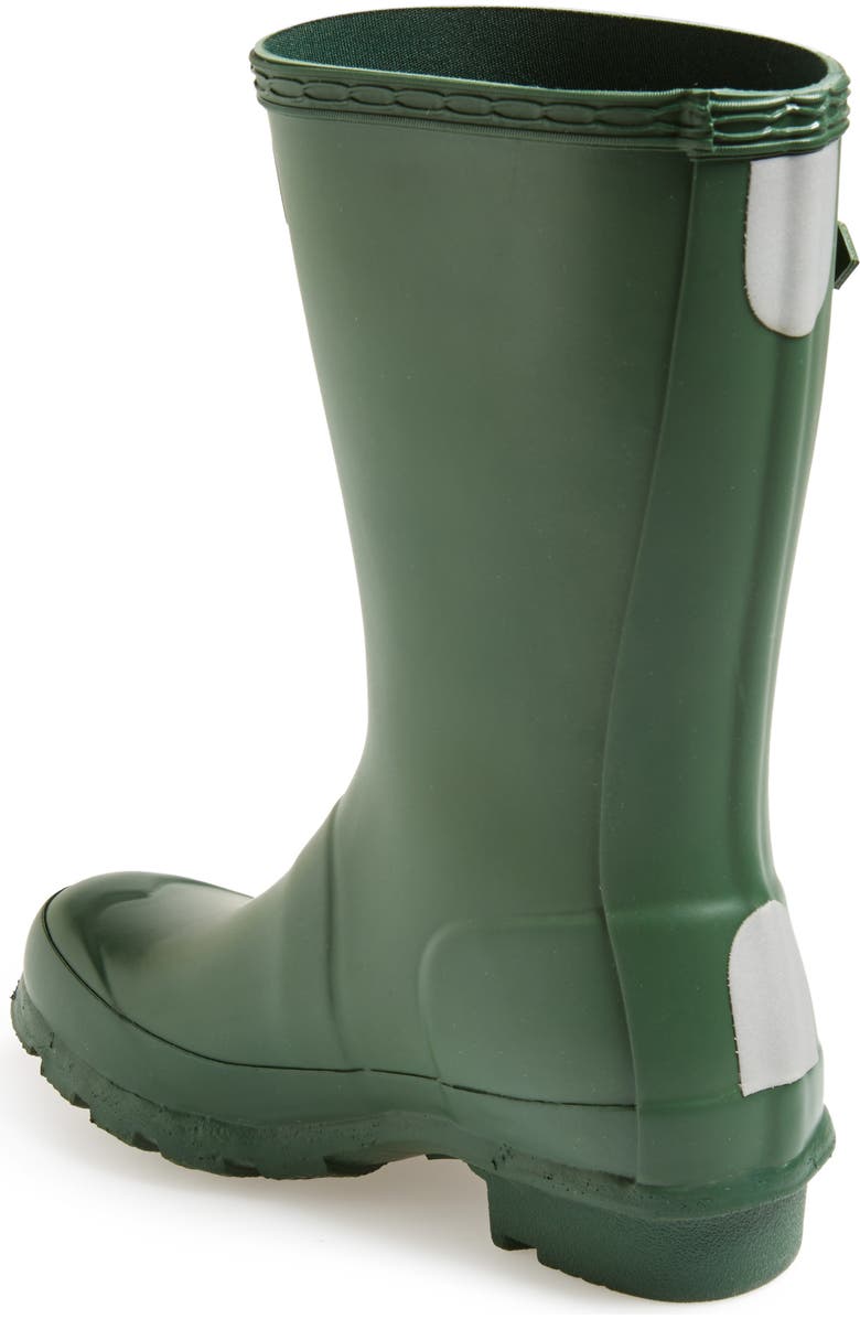 Hunter Kids' Original Rain Boot, Alternate, color, Hunter Green