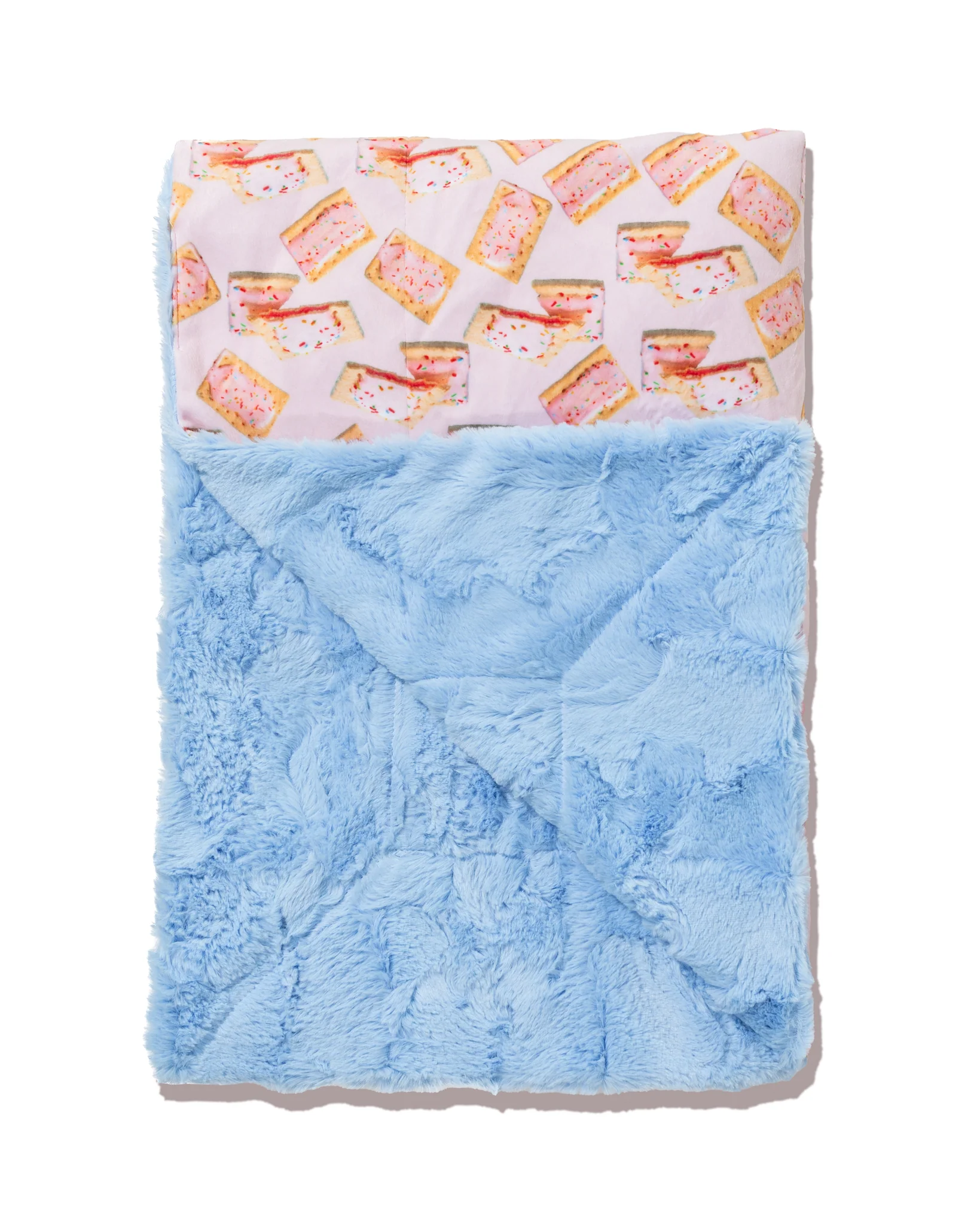 Bright Blue, Peach Pink
