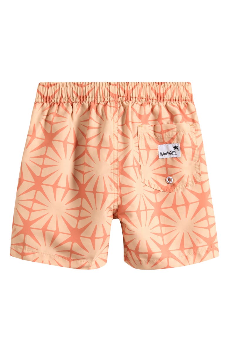 Boardies Kids' Nature's Med Swim Trunks, Alternate, color, Sand/ Caramel