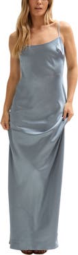 LILY AND LIONEL Roxy Spaghetti Strap Maxi Dress