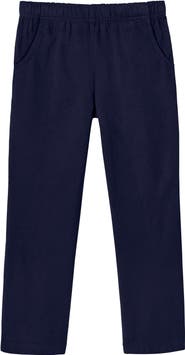 CITY THREADS Girls Soft 100% Cotton UPF 50+ Jersey Pocket Pants