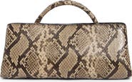 BCBG EW Frame Faux Leather Satchel
