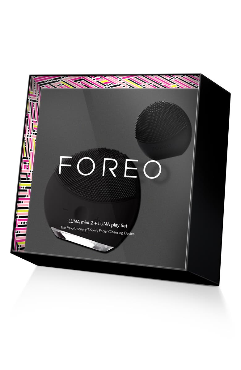 FOREO Black LUNA mini 2 + LUNA play Set, Alternate, color, 