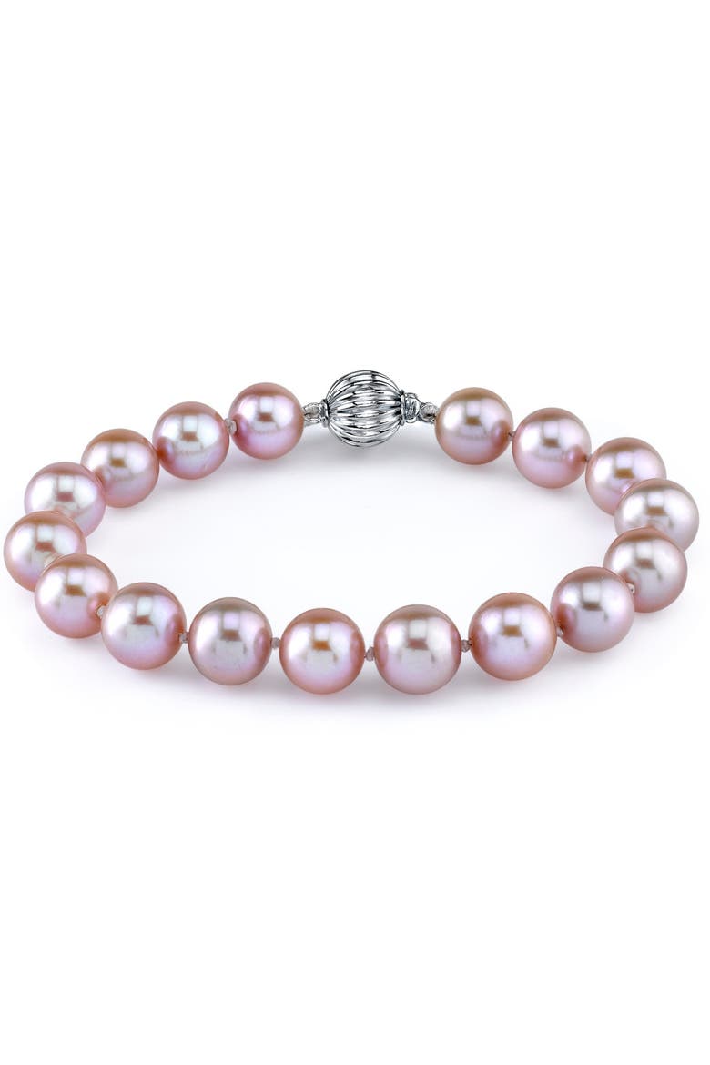 7.0-7.5mm Pink Freshwater Pearl Bracelet - AAAA Quality, Main, color, Pink Pearls