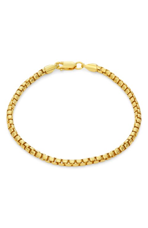 Men's Box Chain Bracelet