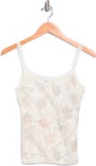 Madden Girl Printed Lace Trim Cami