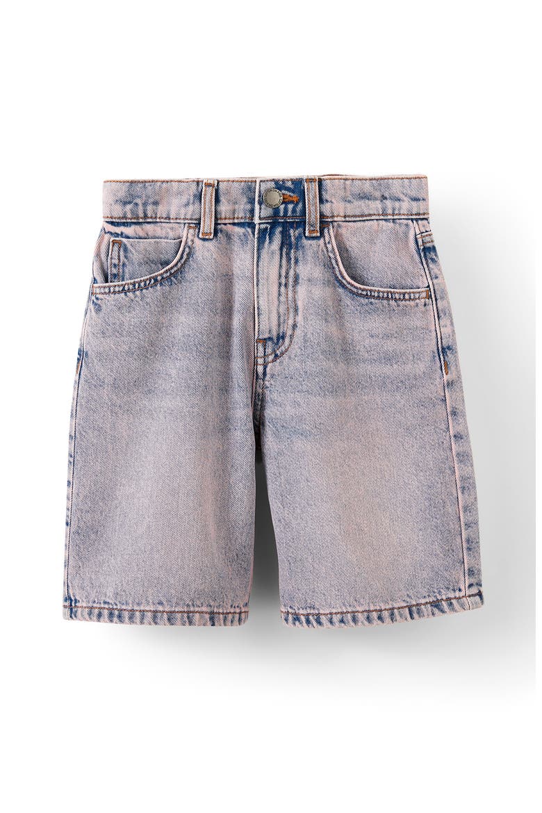 Kid's Lani Jort, Main, color, Airlie Light Blue Pink Tint