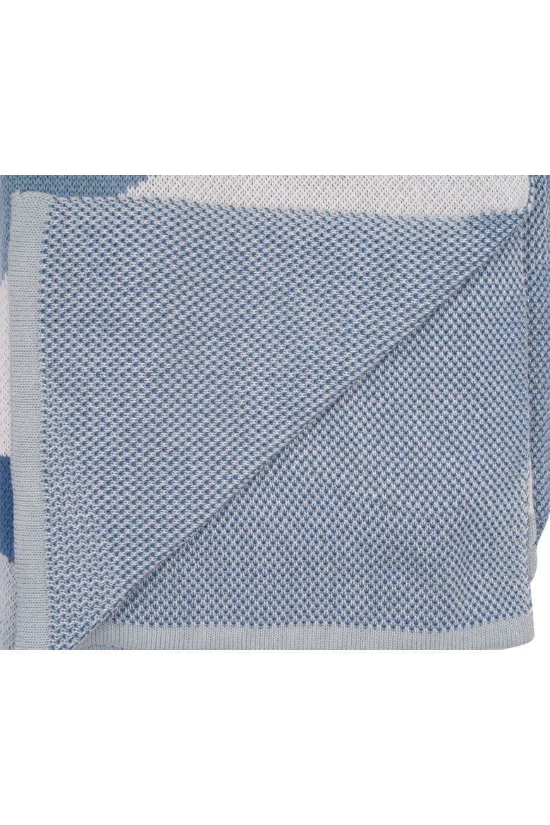 Blue Wave Turtle Indoor and Outdoor Throw Blanket, Alternate, color, Blue