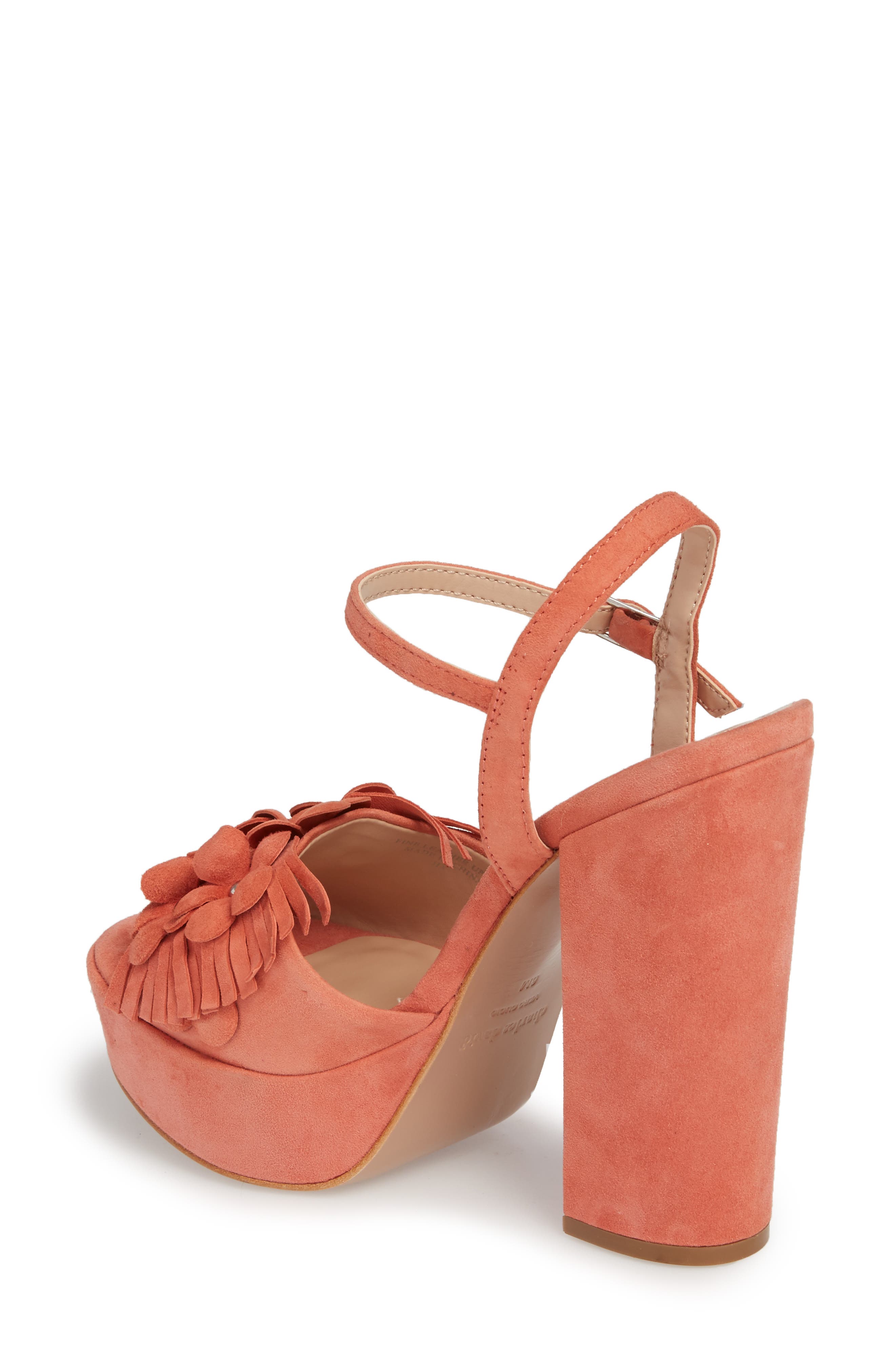 Royale Sandal, Alternate, color, CORAL SUEDE