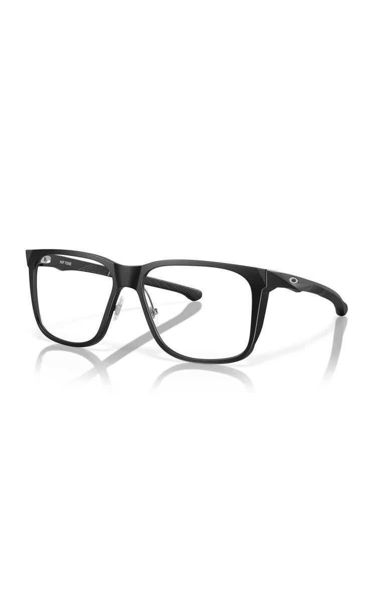 Oakley 58mm Square optical glasses, Main, color, Black