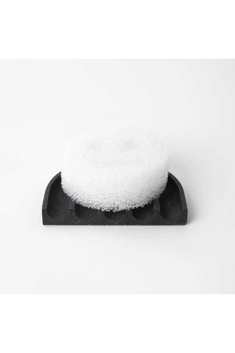 Sponge Rest, Alternate, color, Black Terrazzo