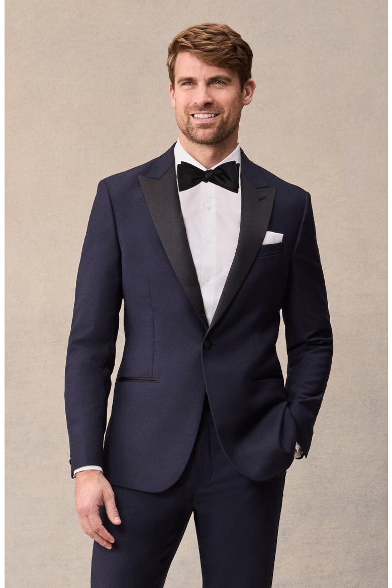 Midnight Blue Tuxedo Jacket, Main, color, Midnight Blue