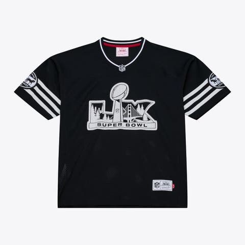 Unisex Mitchell & Ness x Levi's Black Super Bowl LX Legacy Jersey