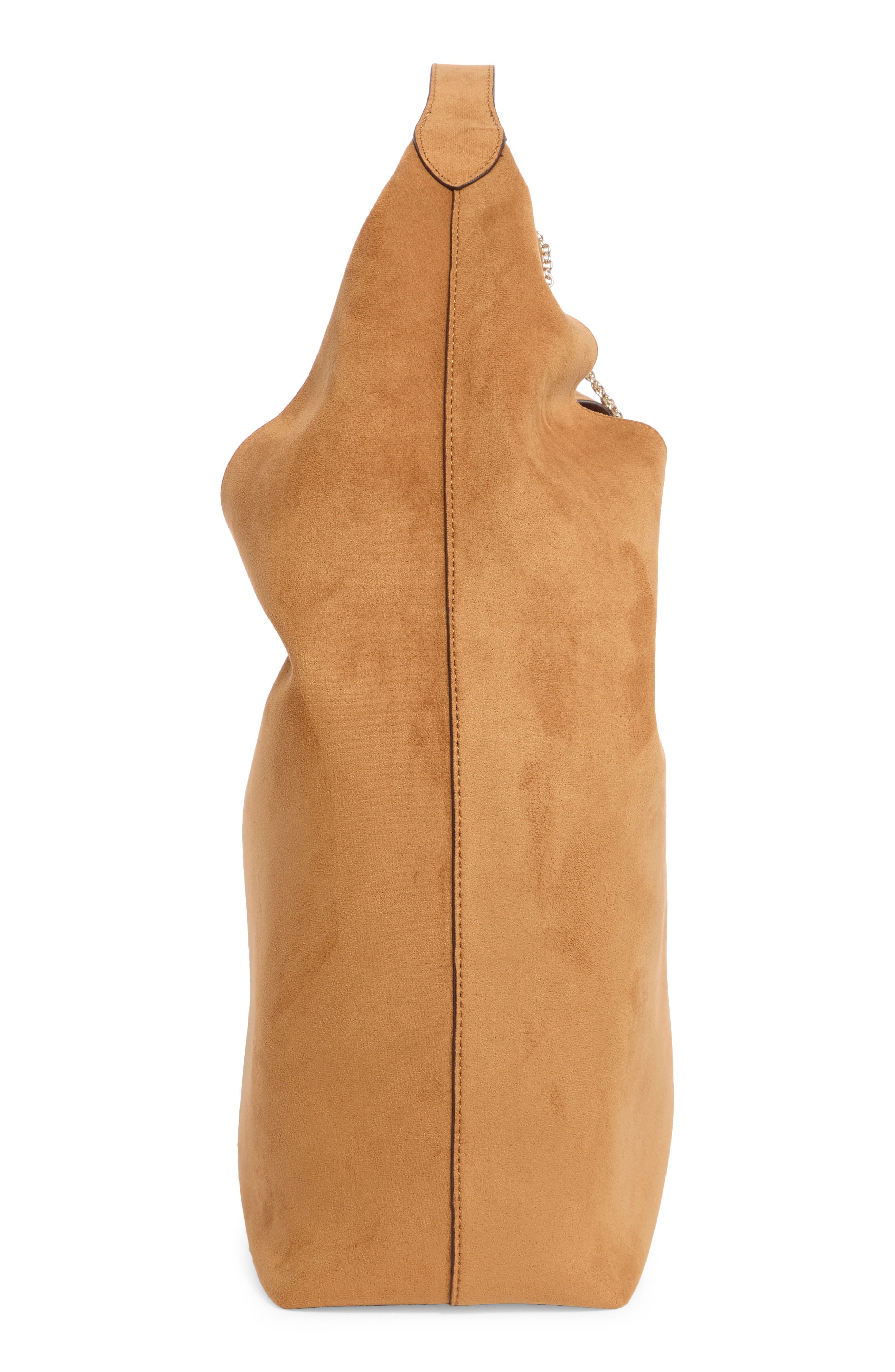 Selena Hobo Bag, Alternate, color, SADDLE