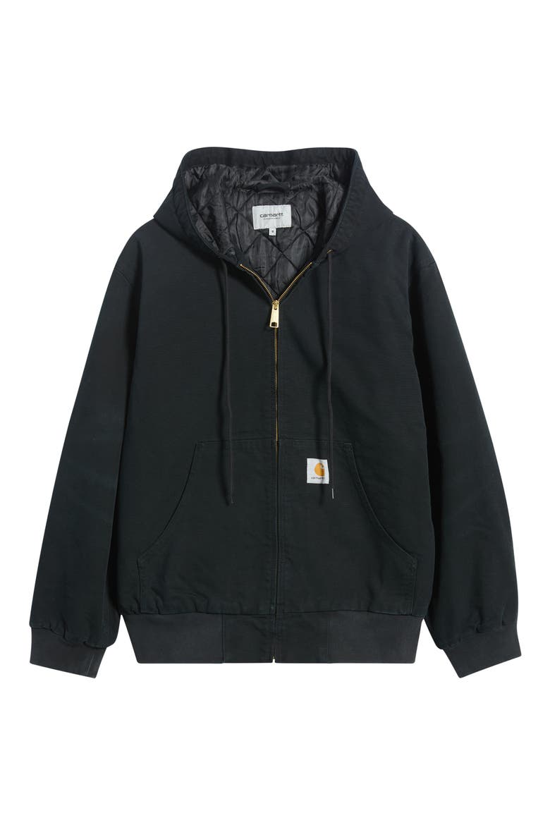 OG Active Zip Hoodie, Main, color, BLACK (STONE CANVAS)