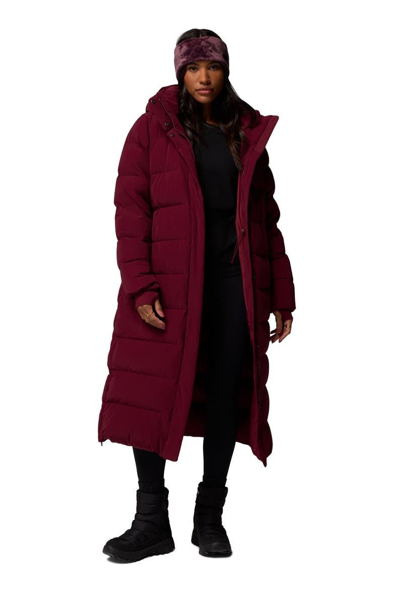 Ameri　CASUAL LIKE CAPA COAT Amaze Puff Long Hooded Jacket (Women) | Nordstrom