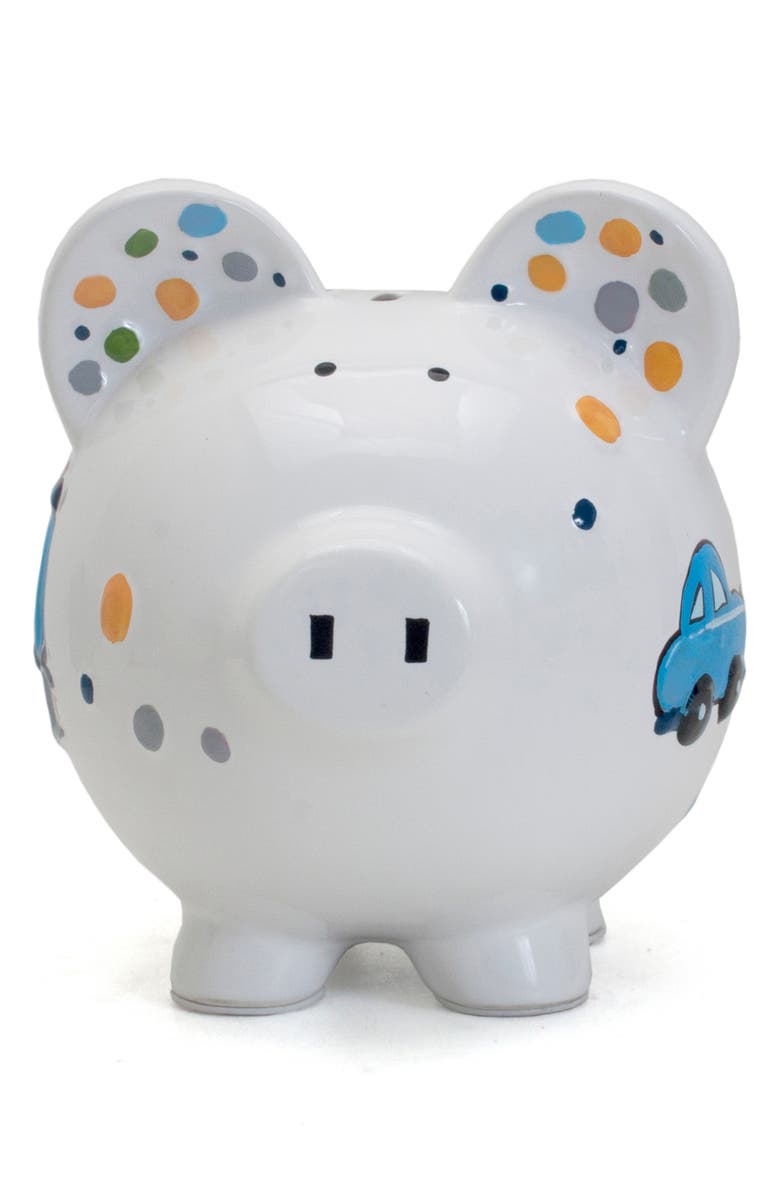 Child to Cherish Choo Choo Transportation Piggy Bank, Main, color, 